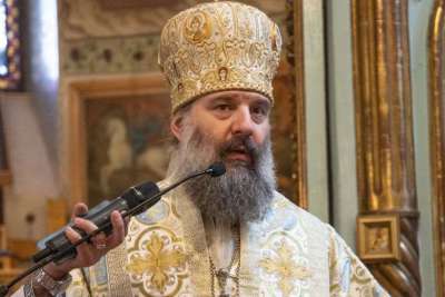 ,,დღეს ისტორიული მოვლენის წინაშე ვდგავართ, ყოვლადწმინდა სამების ამ დიდებულ ტაძარში შეკრებილნი სრულად ვართ მინდობილნი ღვთის განგებულებას"- მეუფე შიო