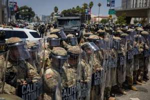 ტრამპის ადმინისტრაციამ ლოს-ანჯელესში საზღვაო ქვეითებიც გაგზავნა