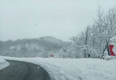 ვერონა-თელავის გზის მონაკვეთზე ავტოტრანსპორტის მოძრაობა შეიზღუდა