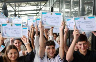 ქუთაისის მუნიციპალიტეტის მერიამ 2025 წლის 100%-იანი სახელმწიფო გრანტის მფლობელი სტუდენტები დააჯილდოვა