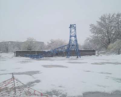 თბილისში უხვმა ნალექმა სხვადასხვა დაზიანება გამოიწვია