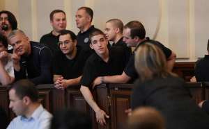 ზვიად ცეცხლაძეს, ვასილ კაძელაშვილსა და ვეფხია კასრაძეს 2 წლითა და 6 თვით, ინსაფ ალიევს, თორნიკე გოშაძეს, ნიკოლოზ ჯავახიშვილს, ირაკლი მიმინოშვილს და გიორგი გორგაძეს კი 2 წლით თავისუფლების აღკვეთა მიესაჯათ