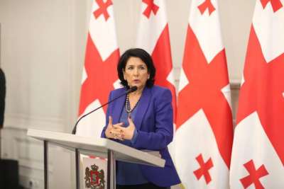 &#039;&#039;უცხოეთში მყოფ ქართველებს უნდა მივცეთ საშუალება, არჩევნებში ელექტრონული ფორმით მიიღონ მონაწილეობა&#039;&#039; - სალომე ზურაბიშვილი