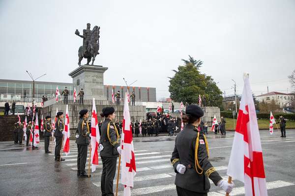 ქუთაისში დავით აღმაშენებლის ხსენების დღე აღინიშნა