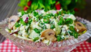 სოკოს სალათი