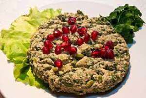 მწვანე ლობიო ნიგვზით