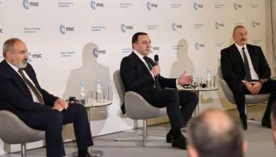 "აზერბაიჯანისა და სომხეთის ლიდერებთან ერთად განვიხილეთ უსაფრთხოების გარემო ჩვენს რეგიონში"