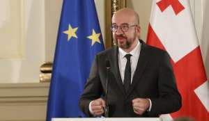 "უკრაინა დანაშაულის ადგილია, დამნაშავე სწორედ ამ ოთახში ზის და იცით, ვინც ხართ"- შარლ მიშელი