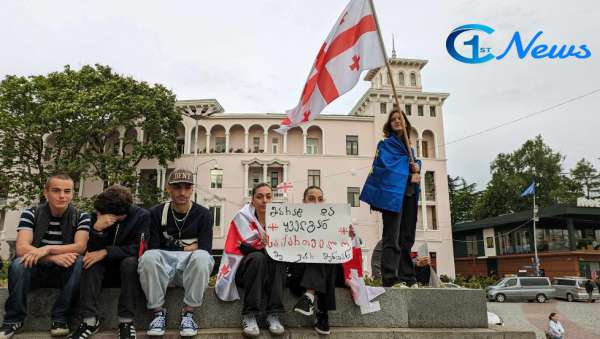 ქუთაისში, „უცხოური გავლენის გამჭვირვალობის შესახებ“ კანონპროექტის საწინააღმდეგო პროტესტი გრძელდება