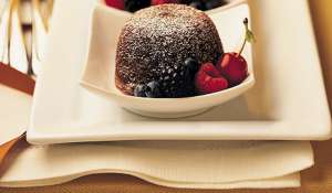 ვულკანივით შოკოლადის ნამცხვარი