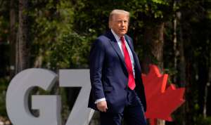 ტრამპმა კანადაში ვიზიტის შეწყვეტა და ვაშინგტონში დაბრუნება გადაწყვიტა