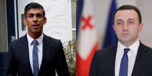 &quot;ჩვენი პარტნიორობა უსაფრთხოებისა და თავდაცვის სფეროში ასეთი უმნიშვნელოვანესი არასდროს ყოფილა&quot; - რიში სუნაკი ირაკლი ღარიბაშვილს