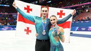 საქართველოს წყვილმა ზამთრის ოლიმპიურ თამაშებზე ვერცხლის მედალი მოიპოვა