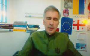 ,, მინდა ივანიშვილს ვკითხო: სად არის დანგრეული, შენ მიერ განადგურებული &bdquo;ლაგუნა ვერეს&ldquo; პლაკატი? სად არის გავერანებული ანაკლია, რომელიც დაბომბილს ჰგავს?"- მიხეილ სააკაშვილი