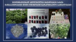 პოლიციამ თბილისსა და რეგიონებში ნარკოდანაშაულის ბრალდებით 16 პირი დააკავა