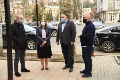 ზვიად შალამბერიძემ და იოსებ ხახალეიშვილმა ქუთაისში საპილოტე რეგიონების ინტეგრირებული განვითარების პროგრამის ფარგლებში მიმდინარე პროექტები დაათვალიერეს