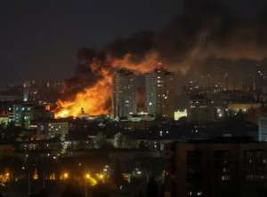 კიევზე დრონებით შეტევა იყო